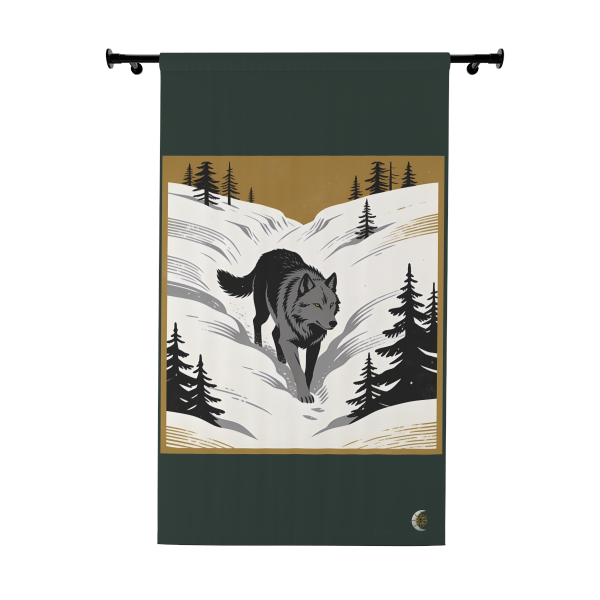 Original Art 671 Blackout Window Curtain Panel