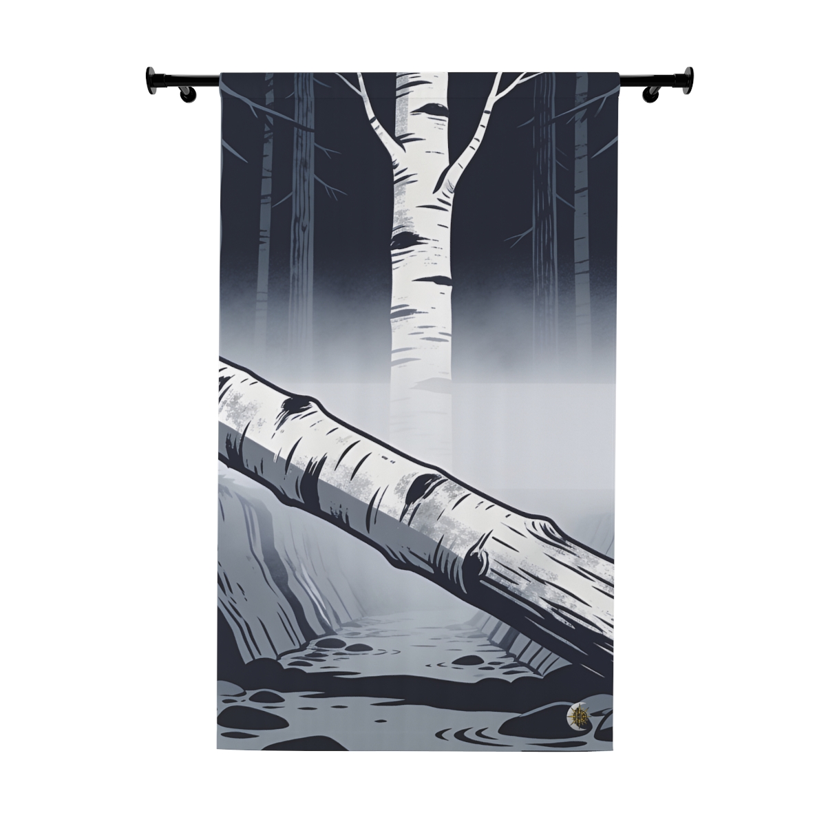 Original Art 699 Blackout Window Curtain Panel