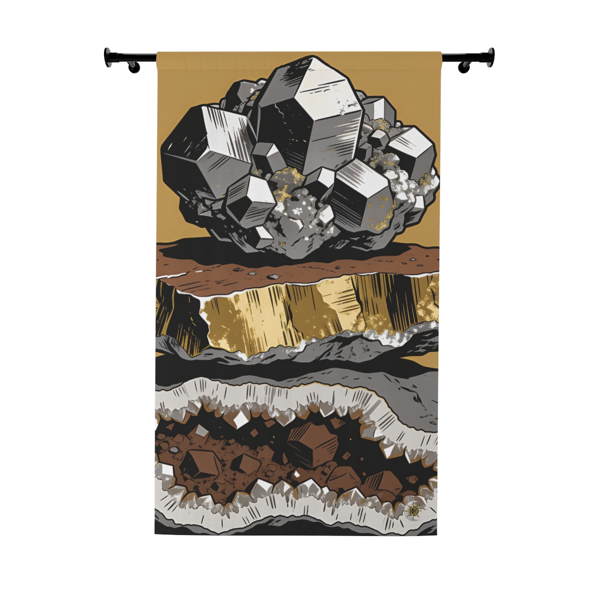 Original Art 702 Blackout Window Curtain Panel