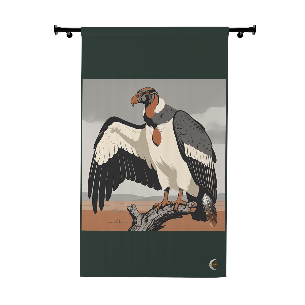 Original Art 703 Blackout Window Curtain Panel