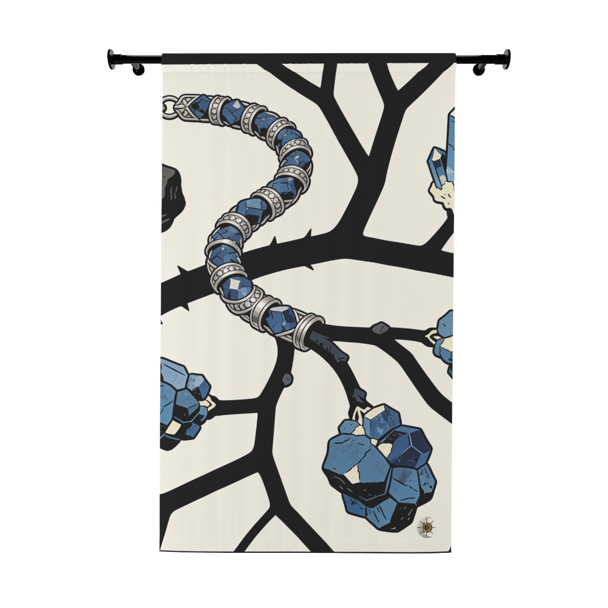 Original Art 718 Blackout Window Curtain Panel