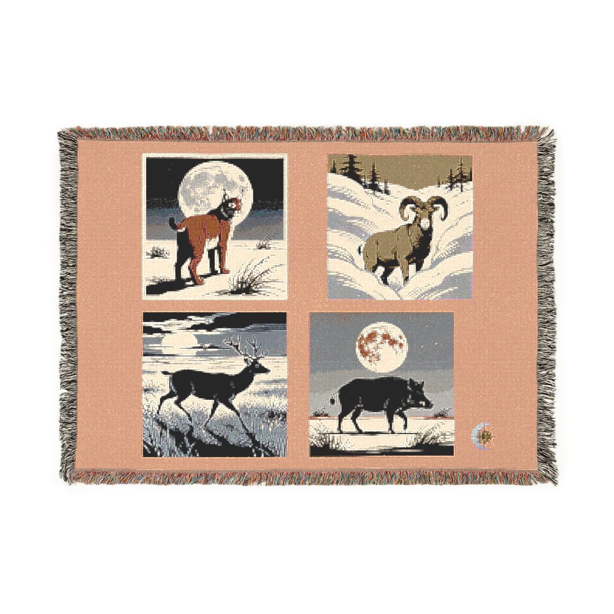 Original Art 1468 100% Cotton Woven Blanket