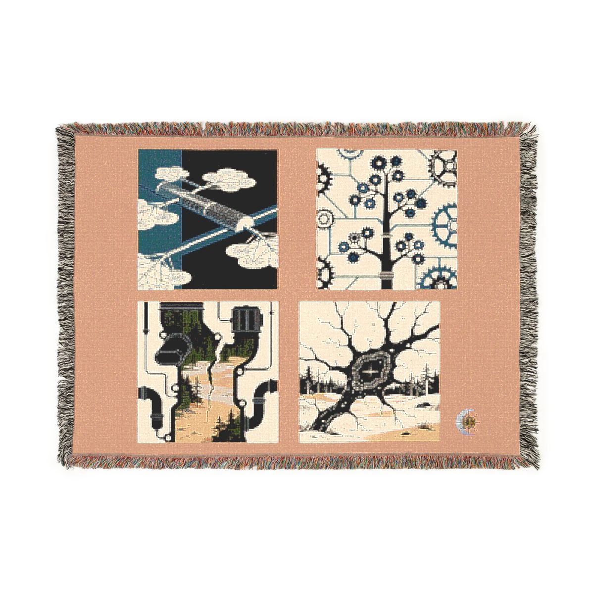 Original Art 1554 100% Cotton Woven Blanket