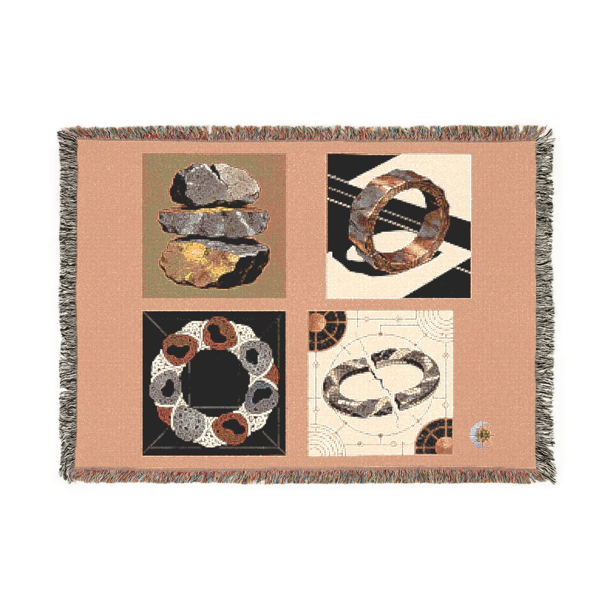 Original Art 1618 100% Cotton Woven Blanket