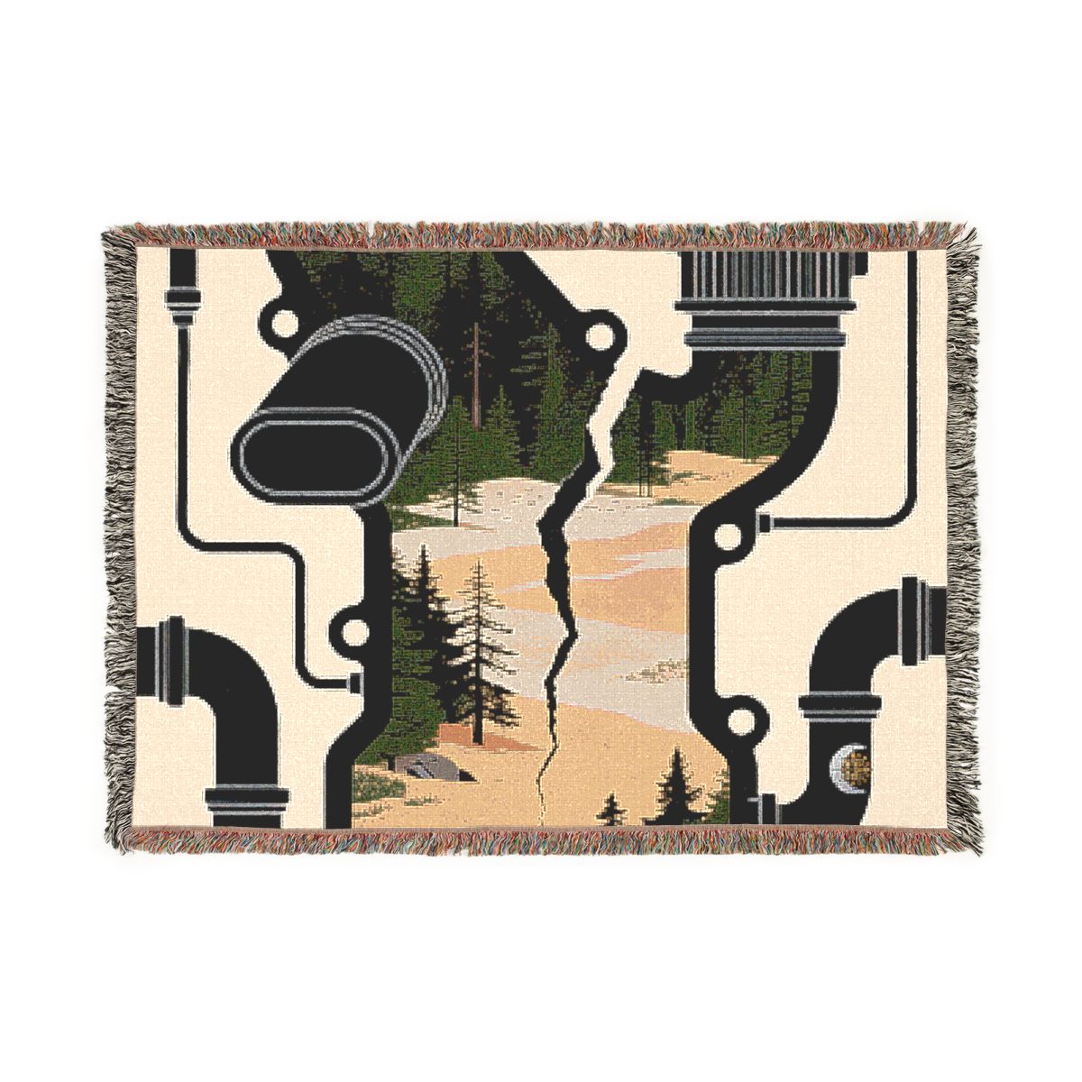 Original Art 1795 100% Cotton Woven Blanket