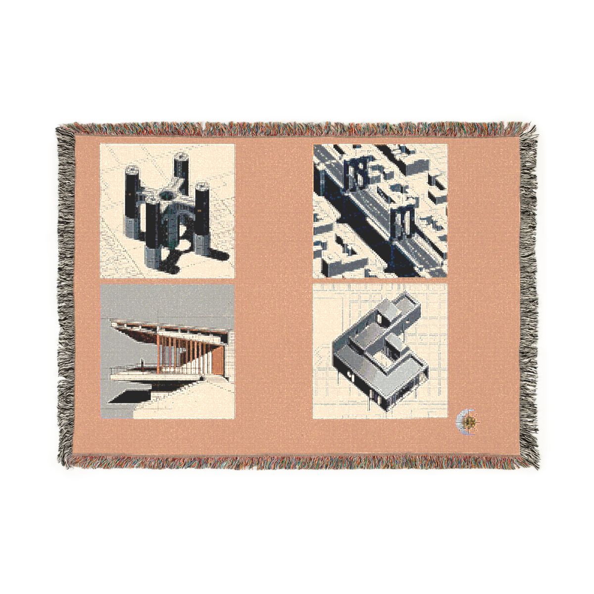 Original Art 1355 100% Cotton Woven Blanket