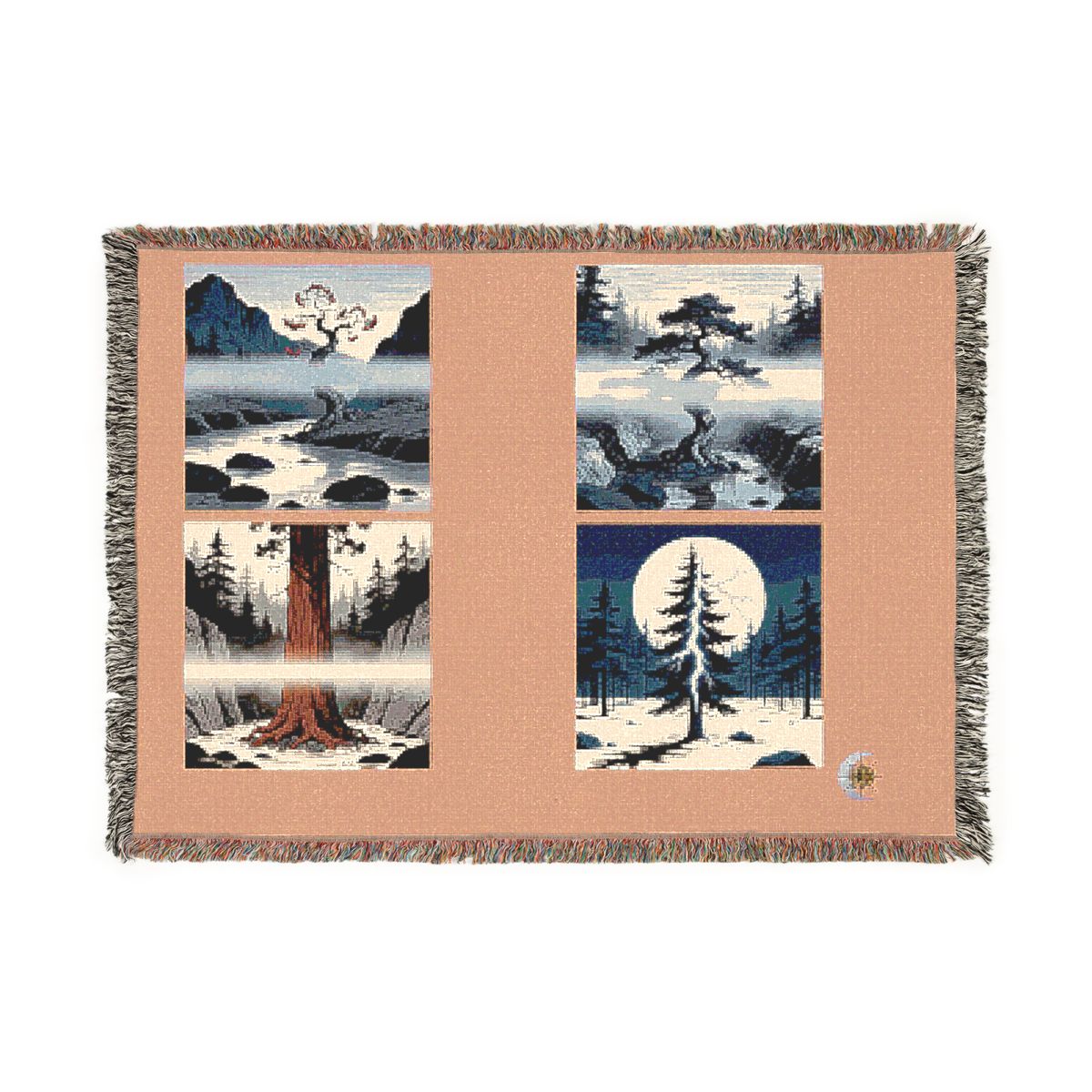 Original Art 1372 100% Cotton Woven Blanket