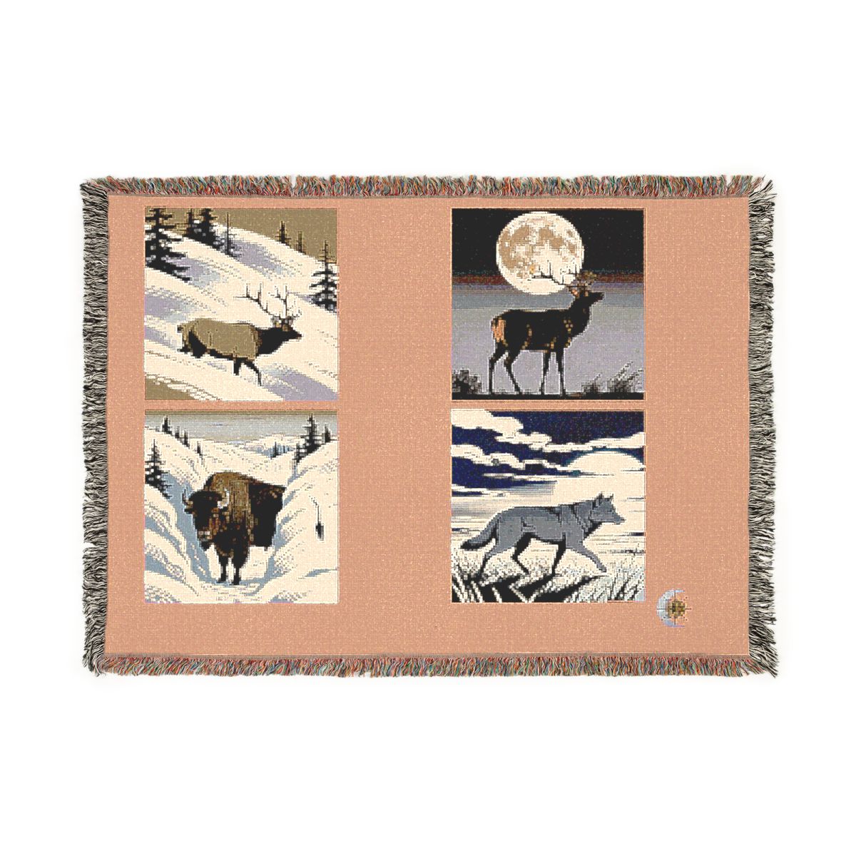 Original Art 1382 100% Cotton Woven Blanket