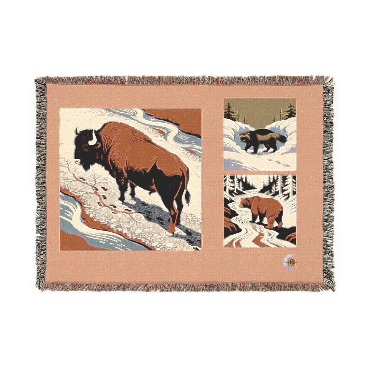 Original Art 1398 100% Cotton Woven Blanket