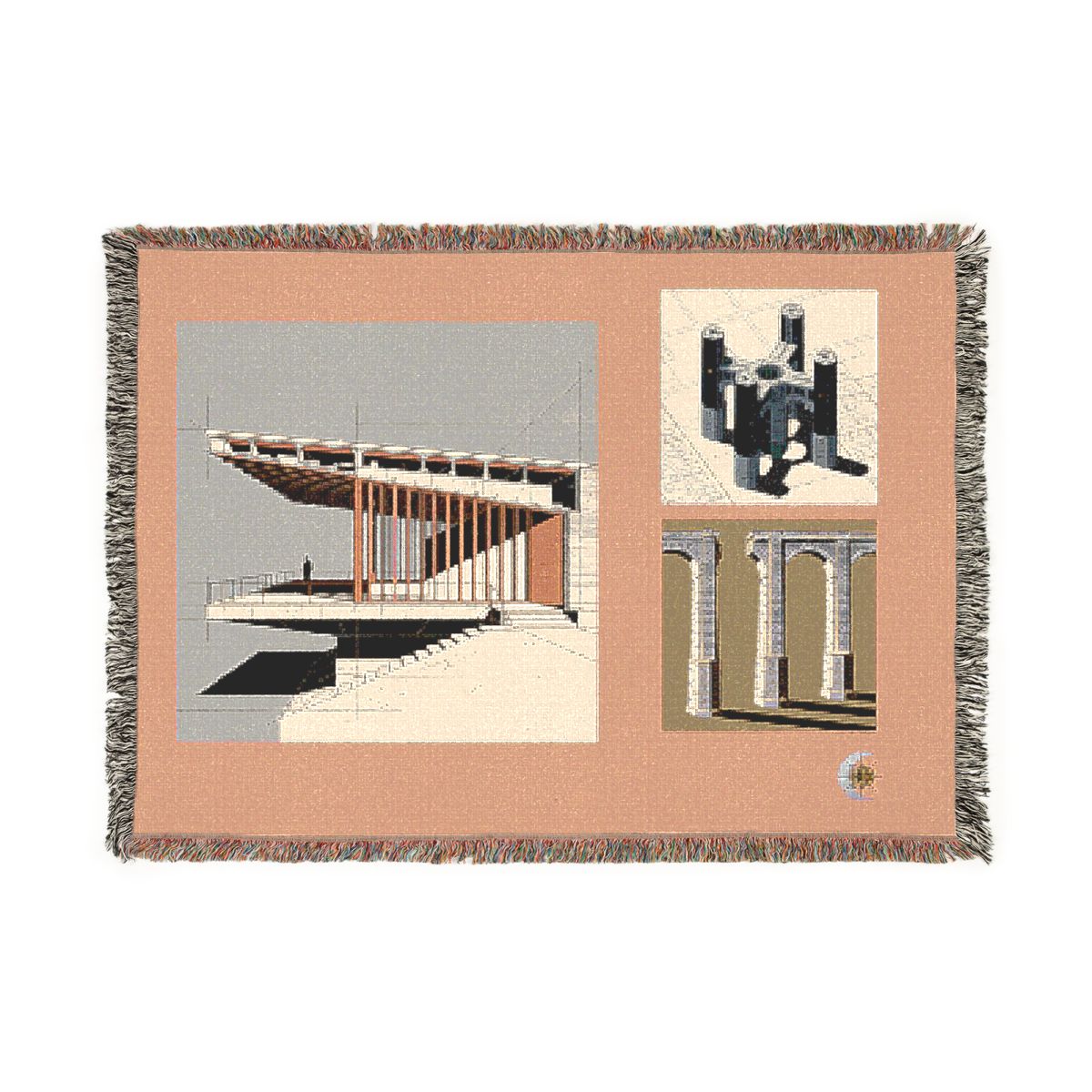 Original Art 1411 100% Cotton Woven Blanket