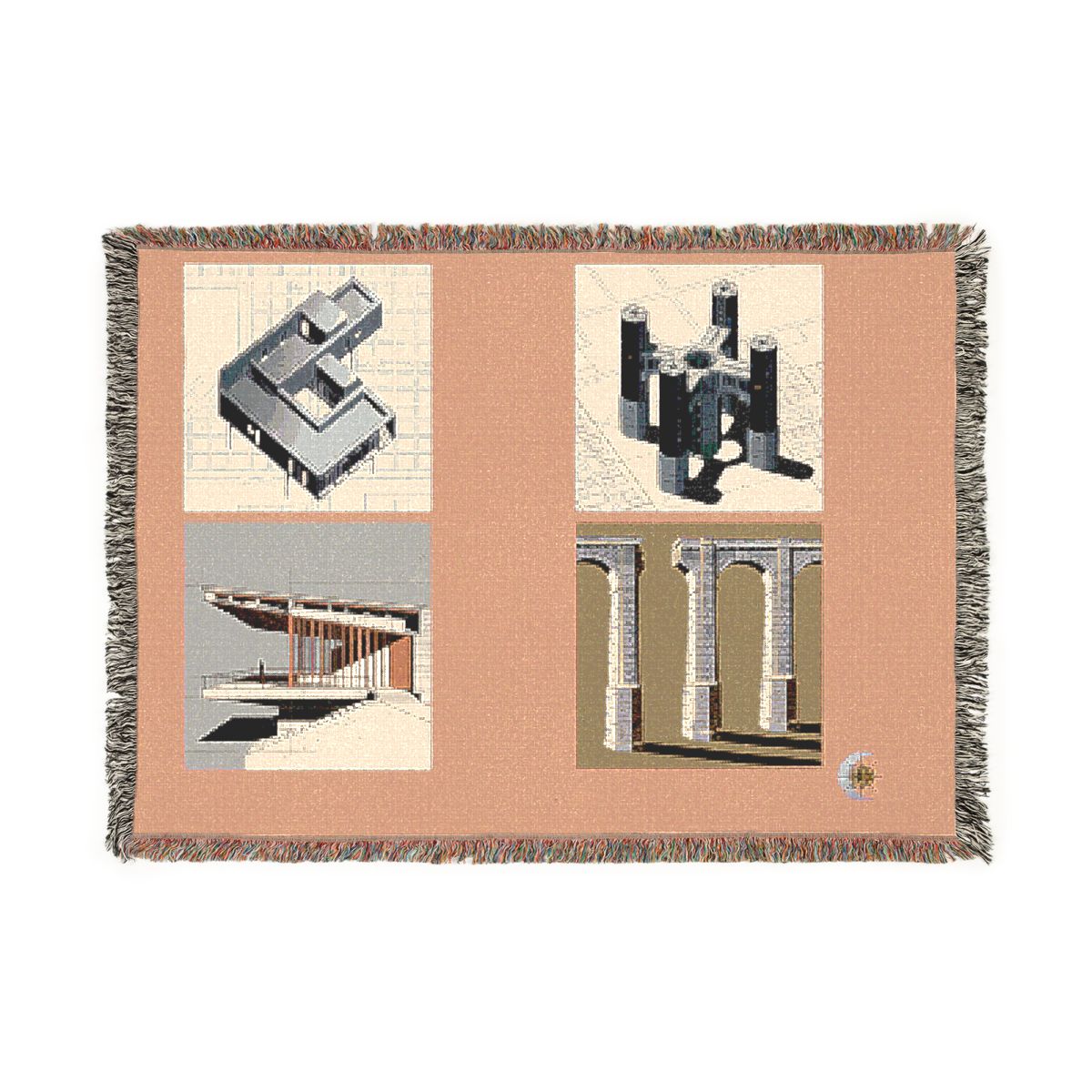 Original Art 1162 100% Cotton Woven Blanket