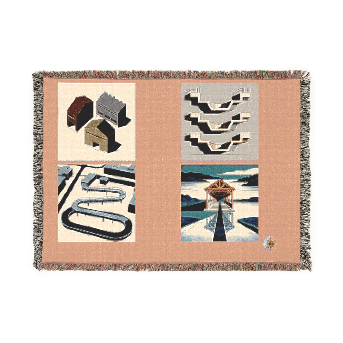 Original Art 1211 100% Cotton Woven Blanket