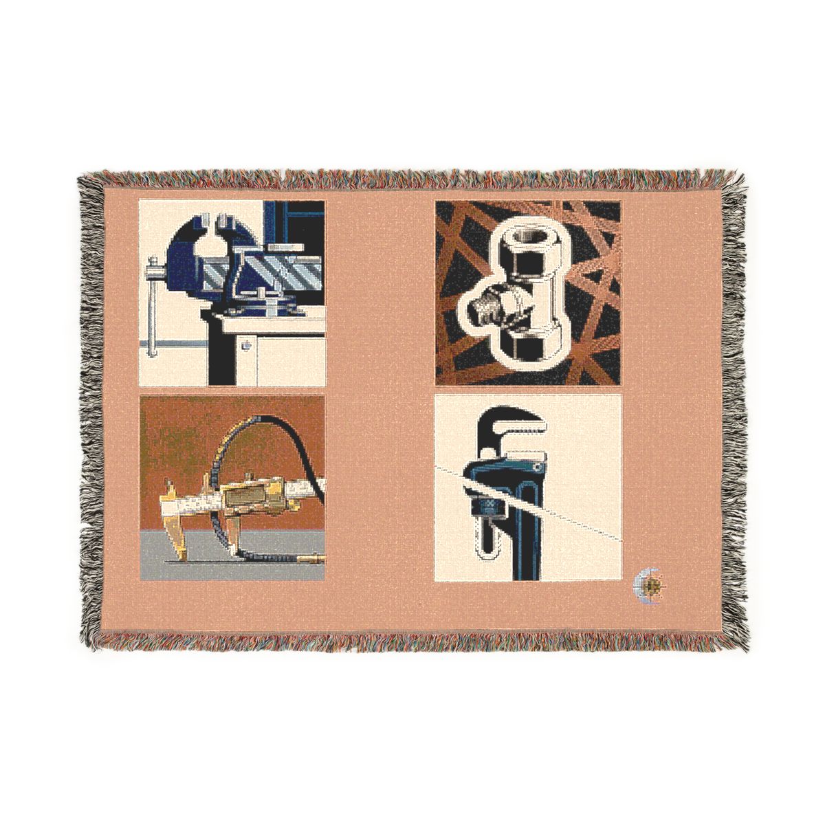 Original Art 1222 100% Cotton Woven Blanket