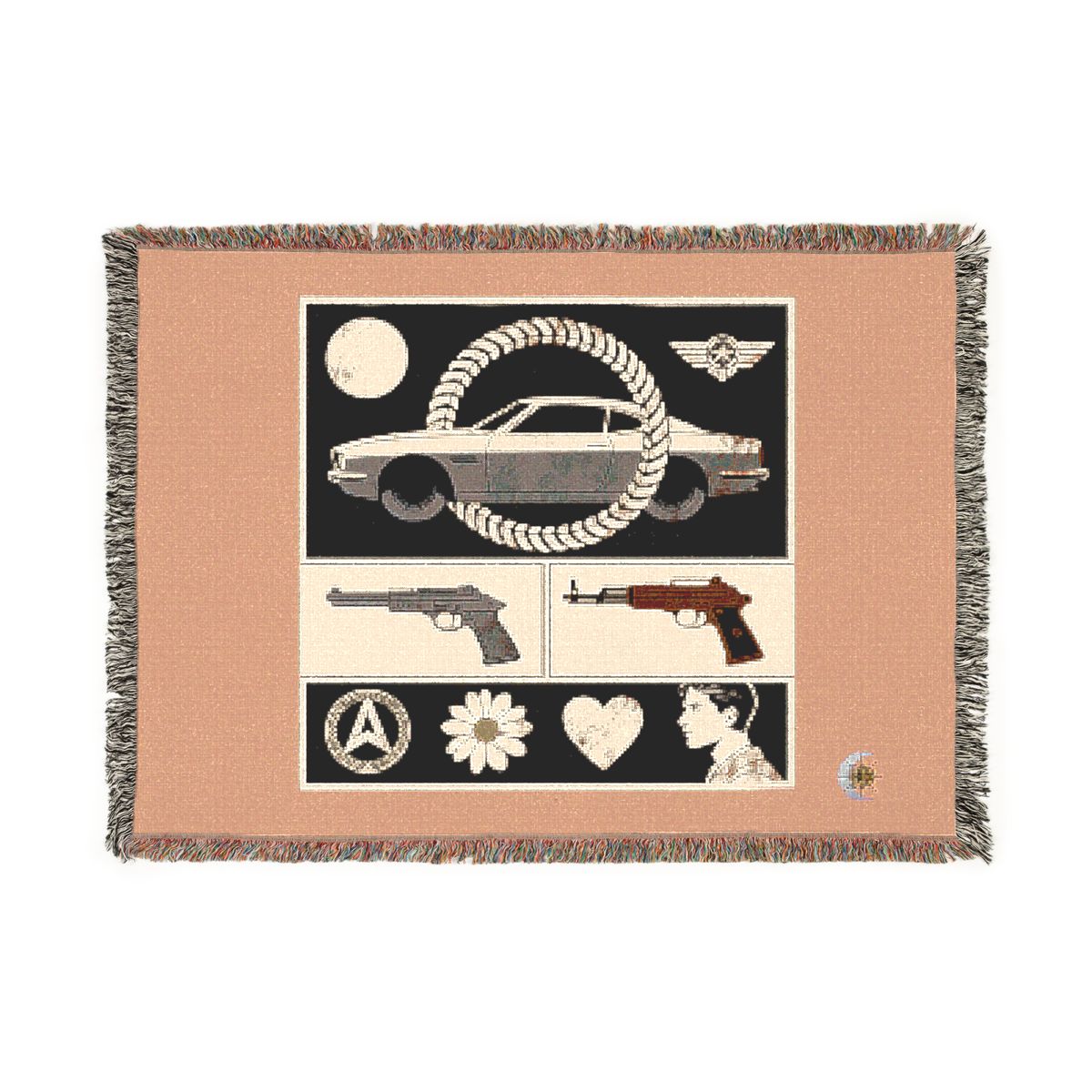 Original Art 1237 100% Cotton Woven Blanket