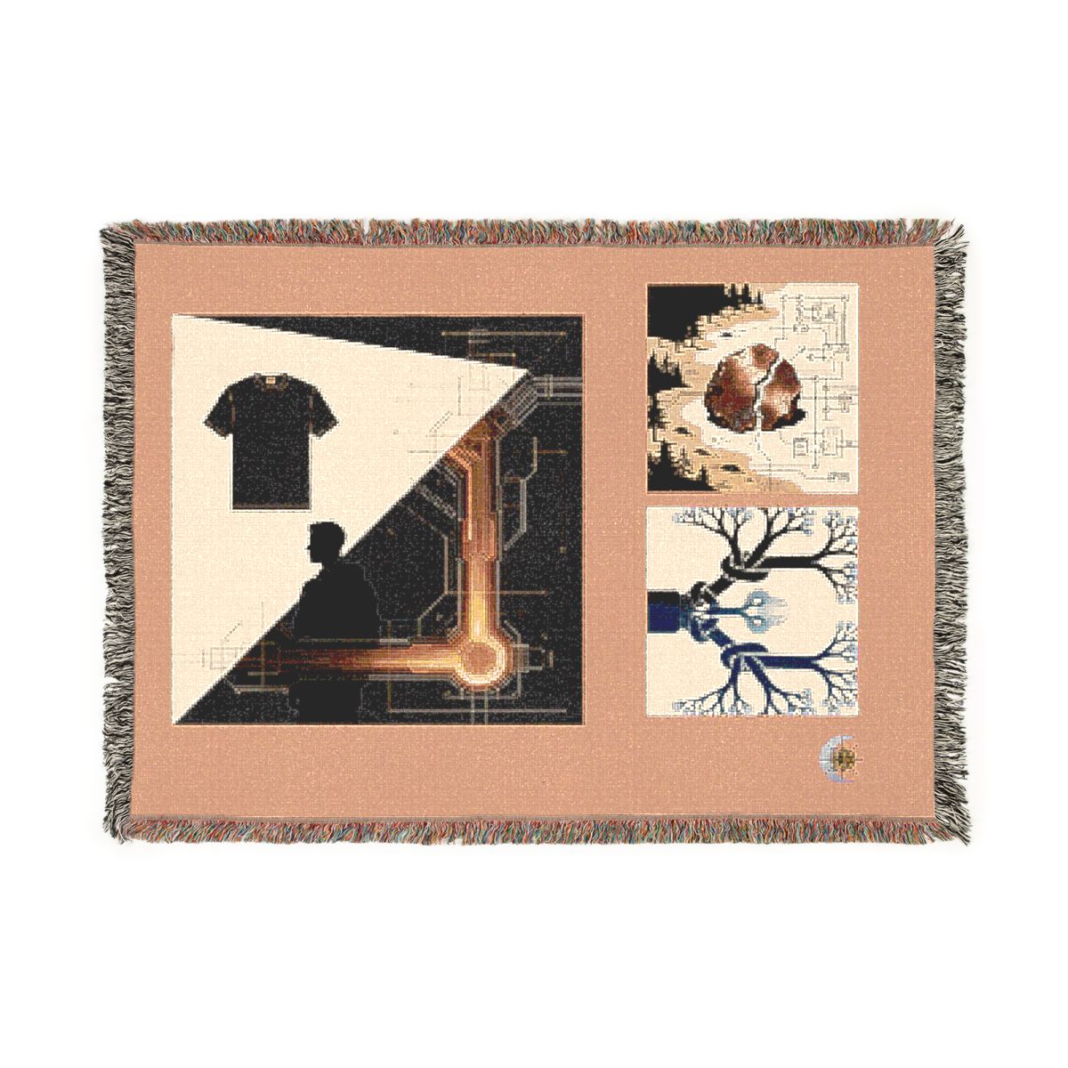Original Art 1245 100% Cotton Woven Blanket