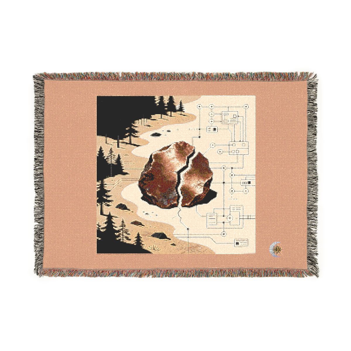 Original Art 1246 100% Cotton Woven Blanket