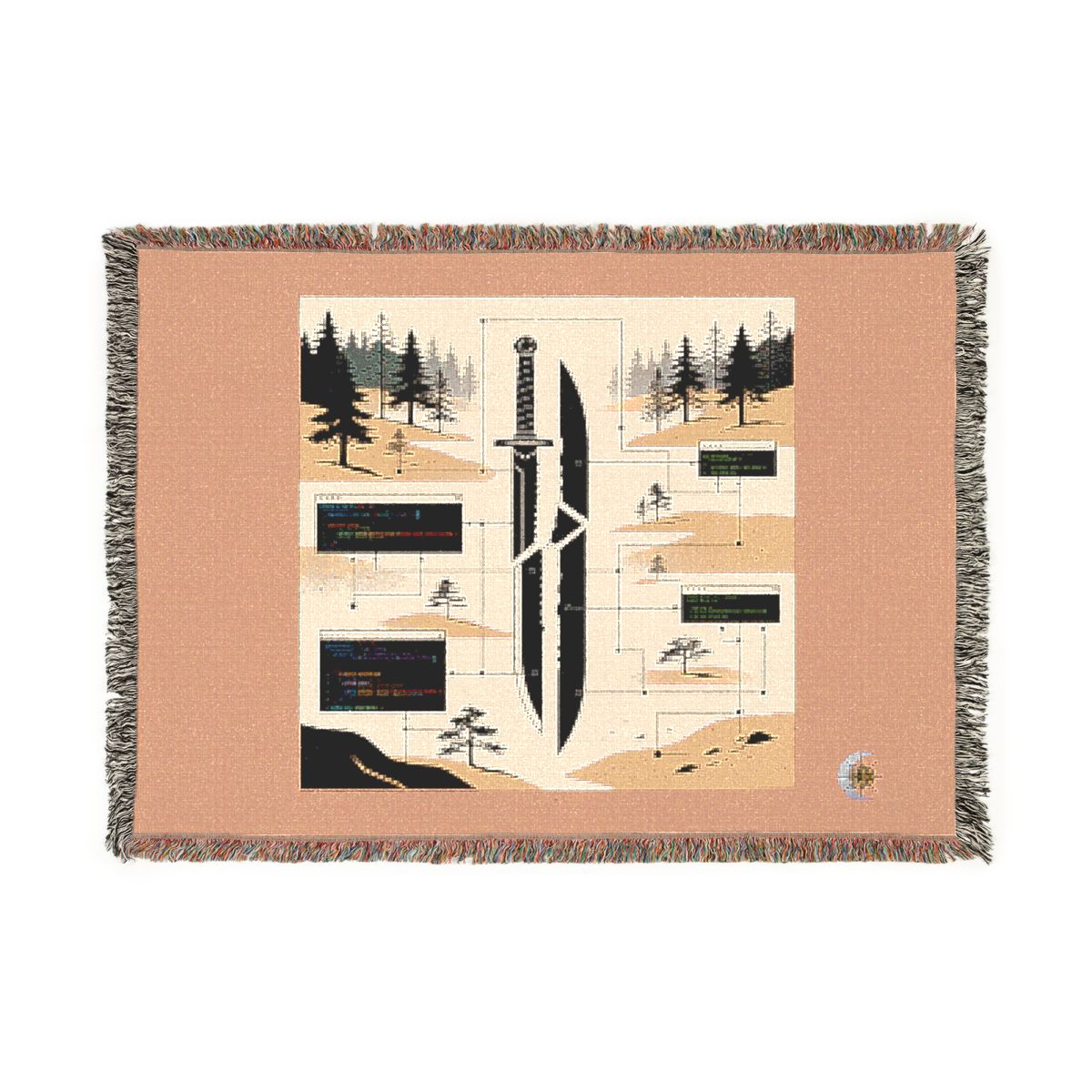 Original Art 1259 100% Cotton Woven Blanket