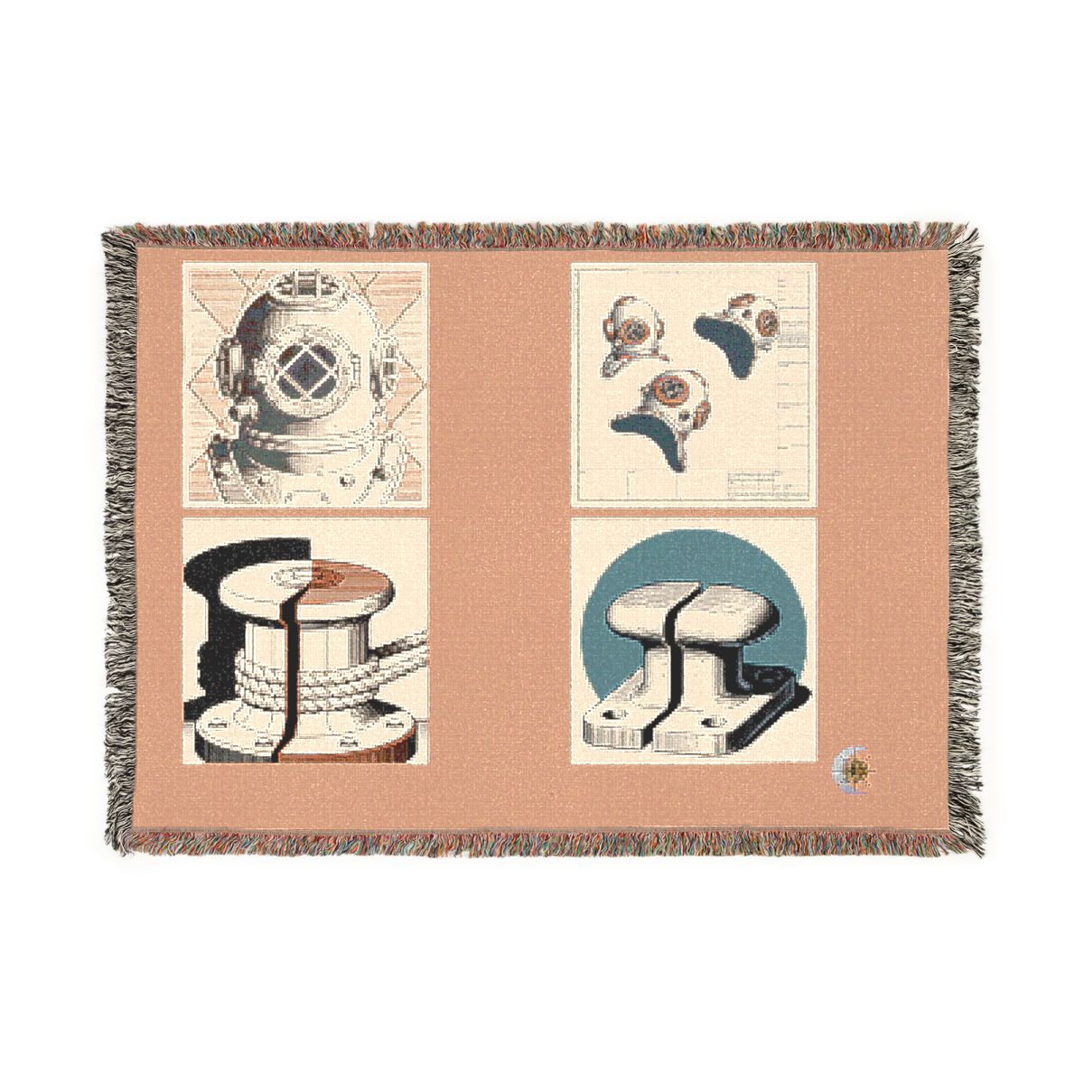 Original Art 1268 100% Cotton Woven Blanket
