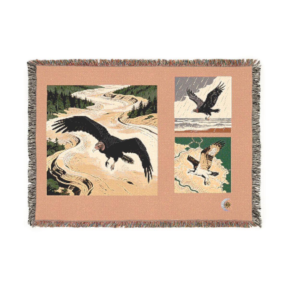 Original Art 953 100% Cotton Woven Blanket