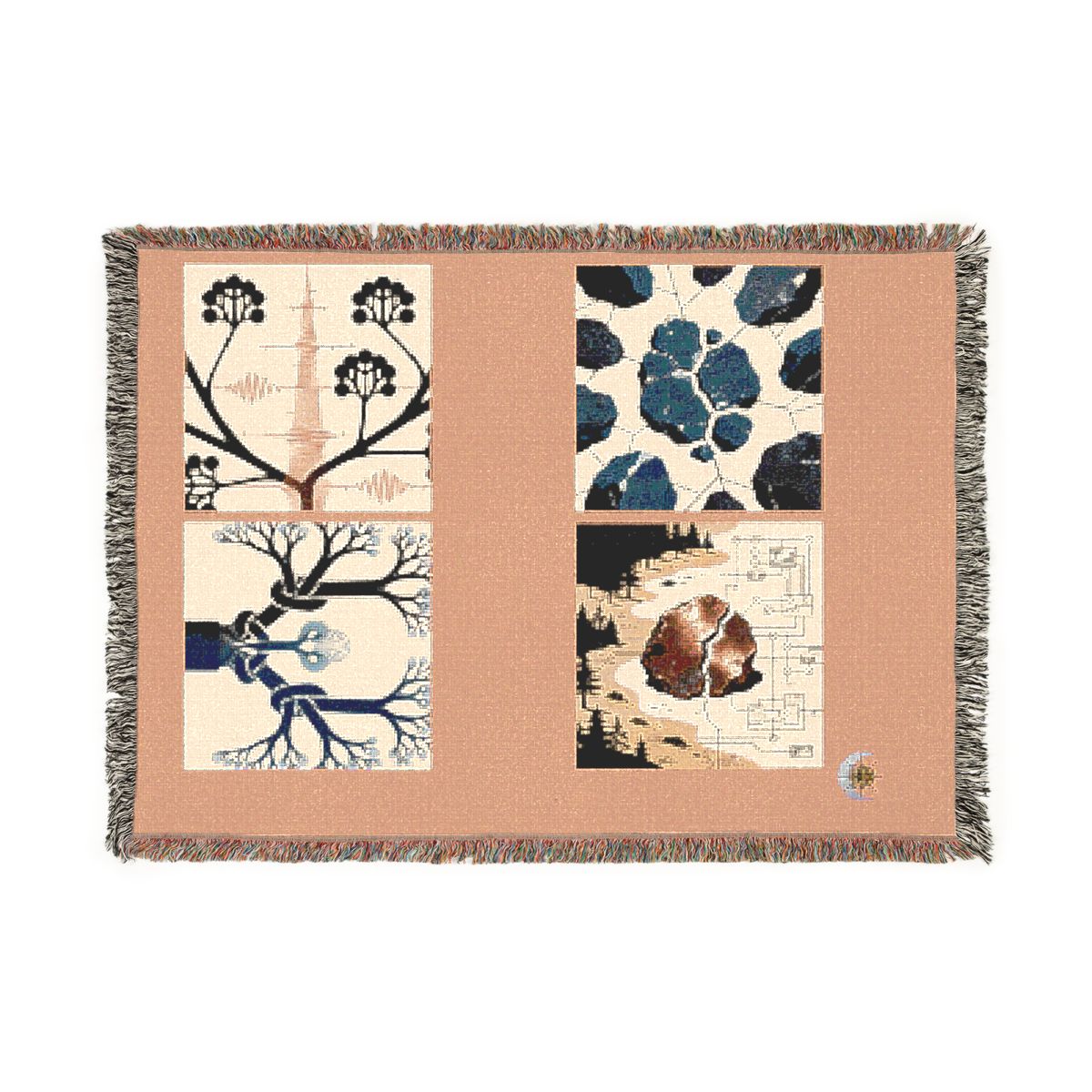 Original Art 966 100% Cotton Woven Blanket