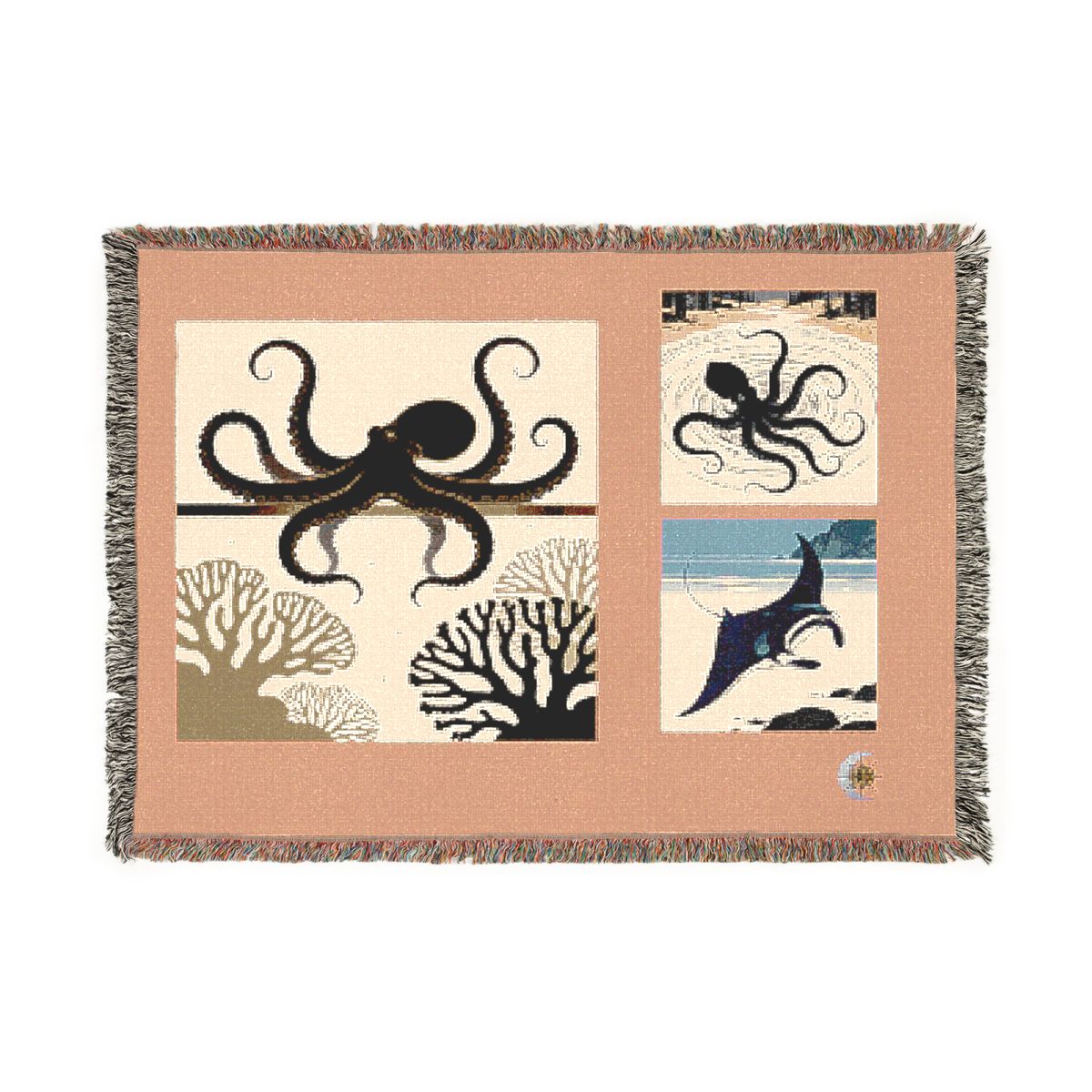 Original Art 973 100% Cotton Woven Blanket