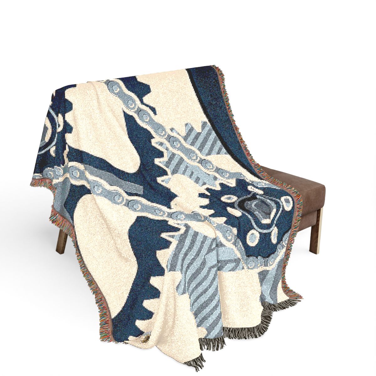 Original Art 975 100% Cotton Woven Blanket, other view.