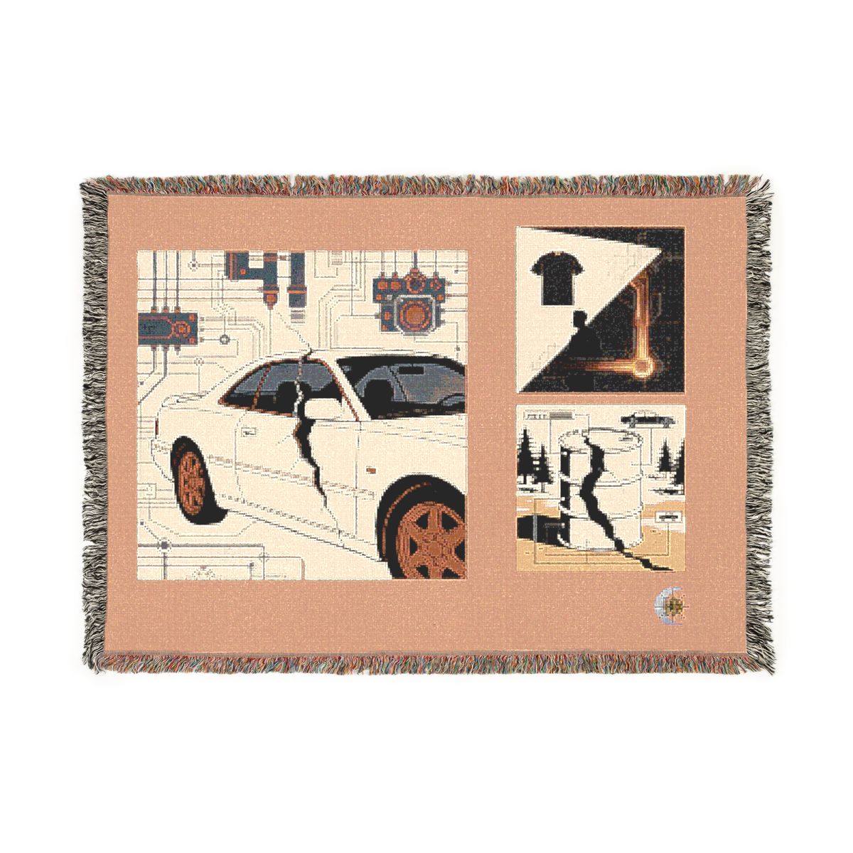 Original Art 976 100% Cotton Woven Blanket
