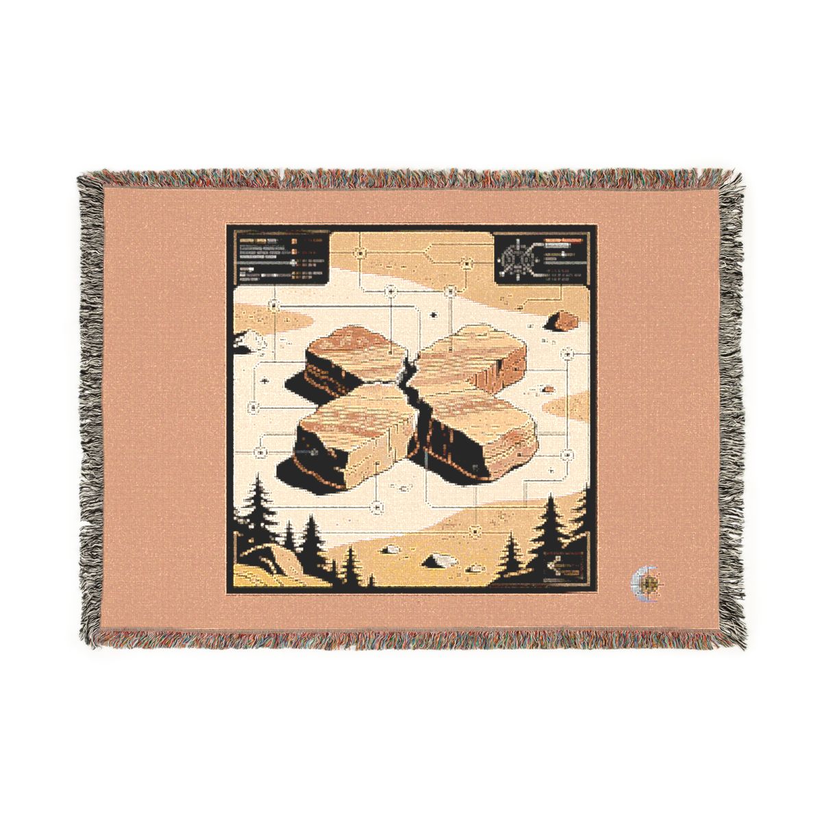 Original Art 1002 100% Cotton Woven Blanket