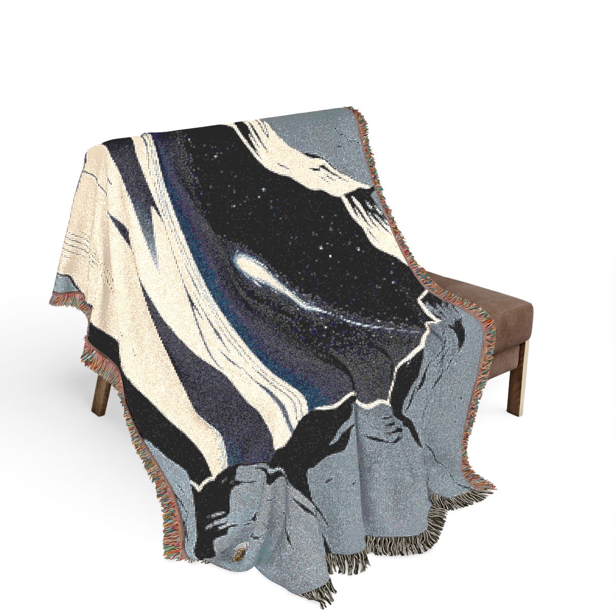Original Art 1052 100% Cotton Woven Blanket — Artwork / 80" × 60"