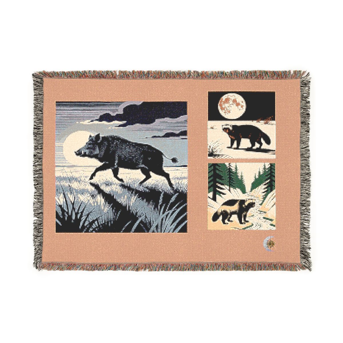 Original Art 1057 100% Cotton Woven Blanket