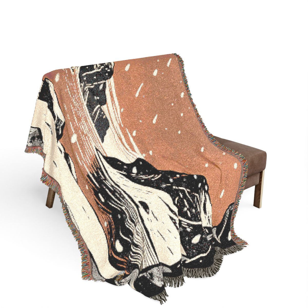 Original Art 1066 100% Cotton Woven Blanket — Artwork / 80" × 60"