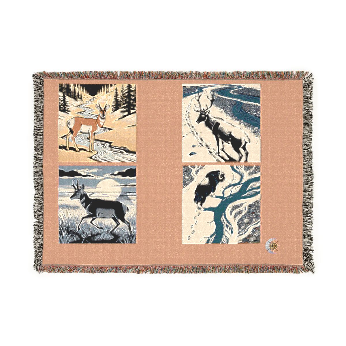 Original Art 1079 100% Cotton Woven Blanket