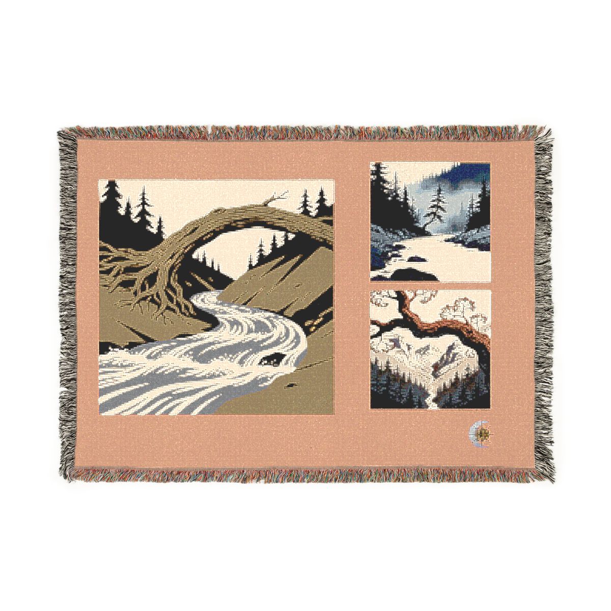 Original Art 1086 100% Cotton Woven Blanket