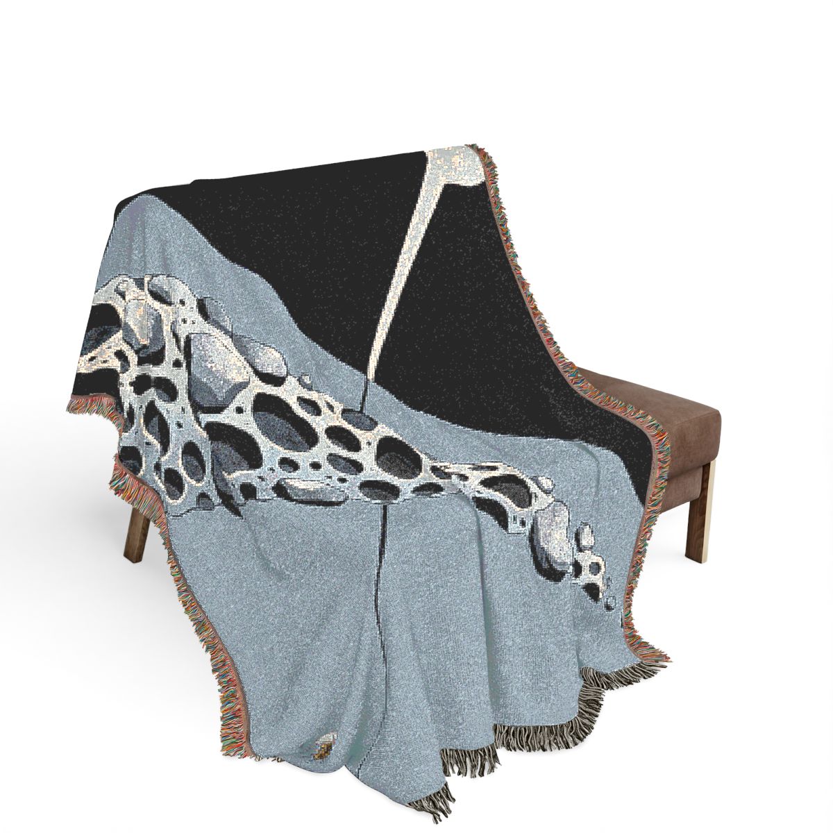Original Art 1094 100% Cotton Woven Blanket — Artwork / 80" × 60"