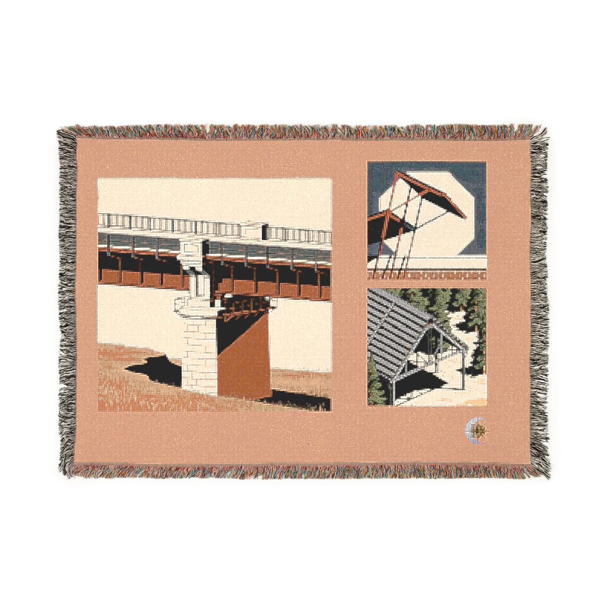 Original Art 1109 100% Cotton Woven Blanket