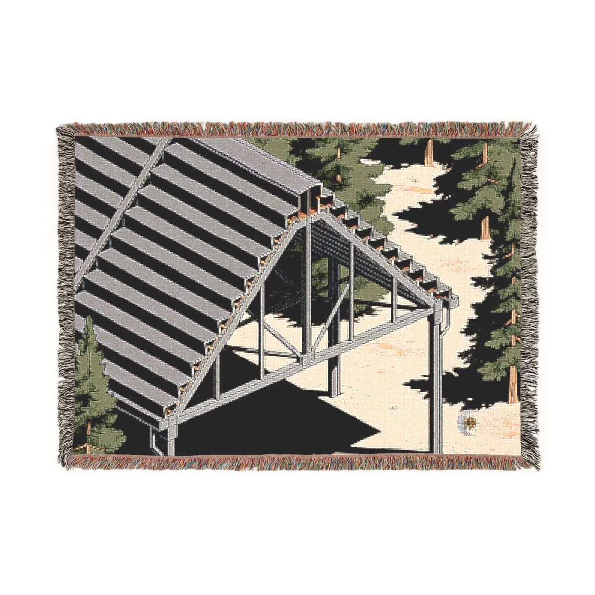 Original Art 802 100% Cotton Woven Blanket