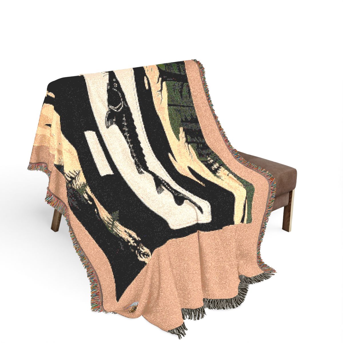 Original Art 806 100% Cotton Woven Blanket — Artwork / 80" × 60"