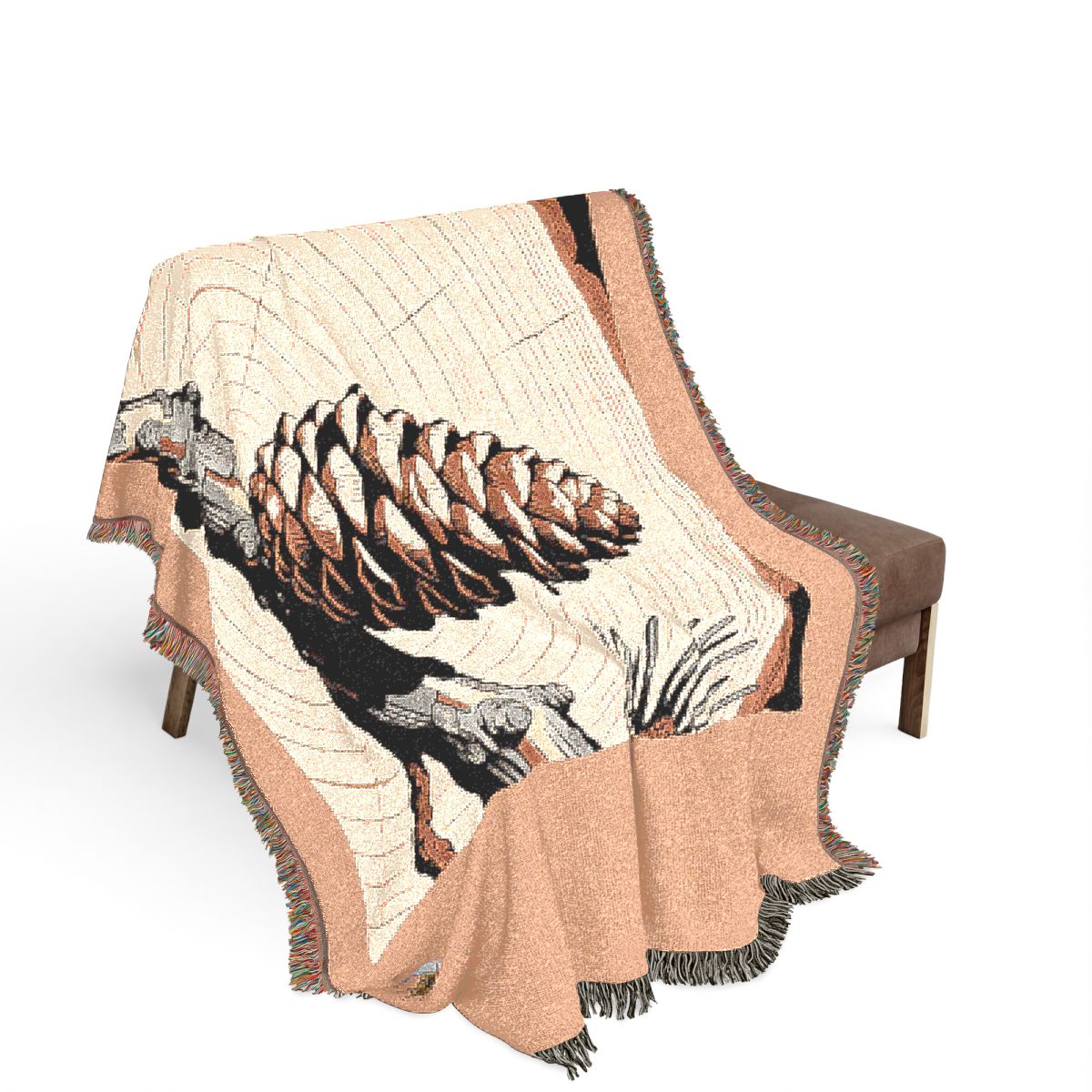 Original Art 815 100% Cotton Woven Blanket — Artwork / 80" × 60"