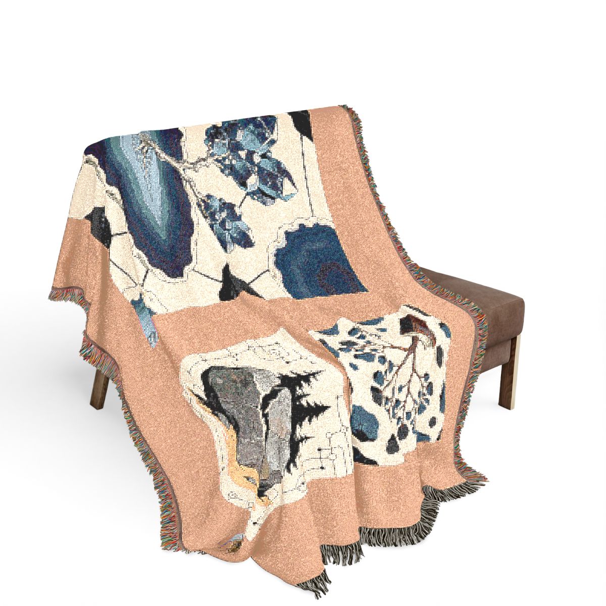 Original Art 818 100% Cotton Woven Blanket — Artwork / 80" × 60"