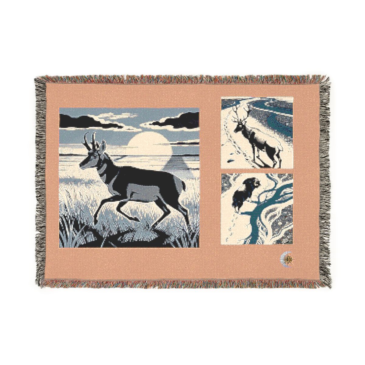 Original Art 824 100% Cotton Woven Blanket