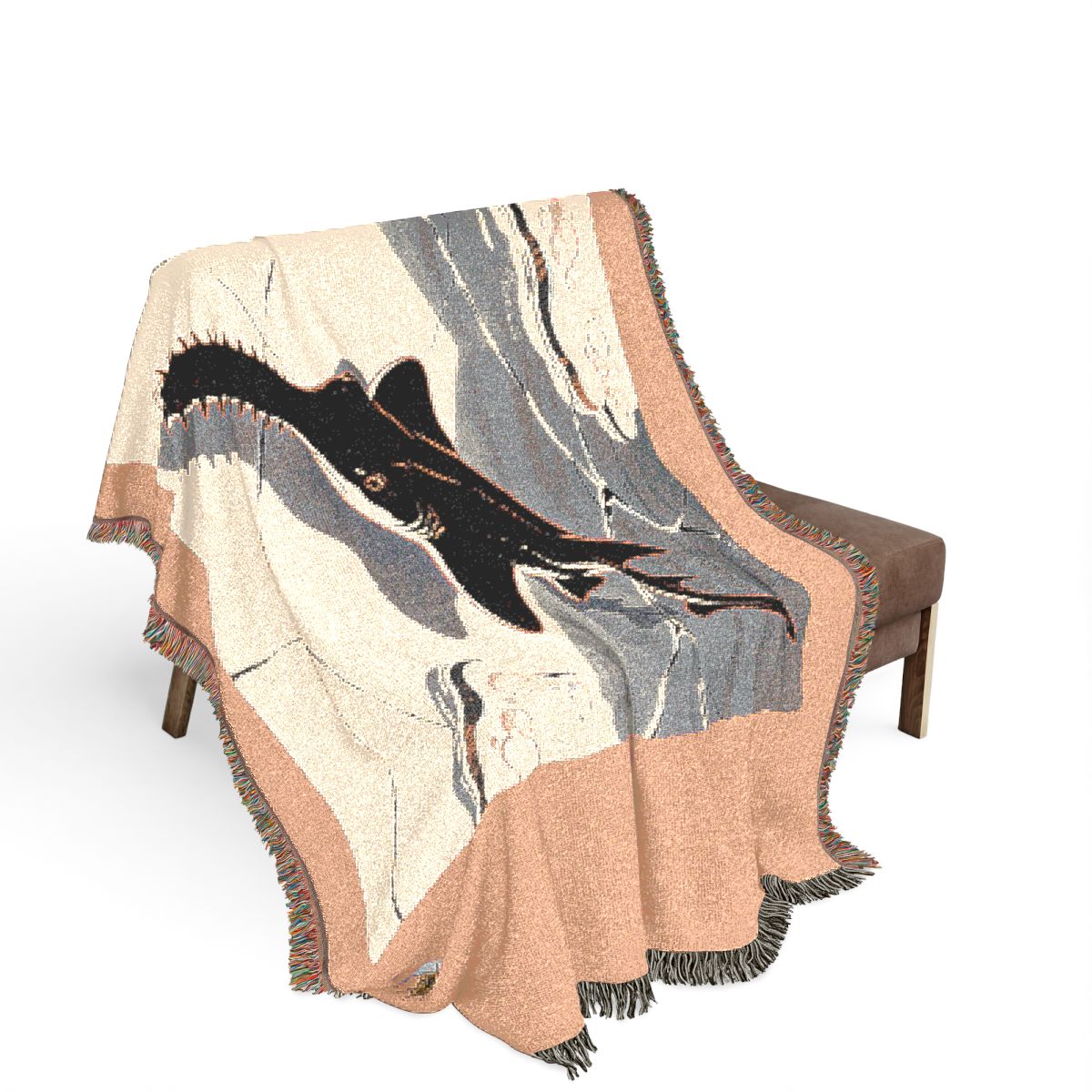 Original Art 826 100% Cotton Woven Blanket — Artwork / 80" × 60"
