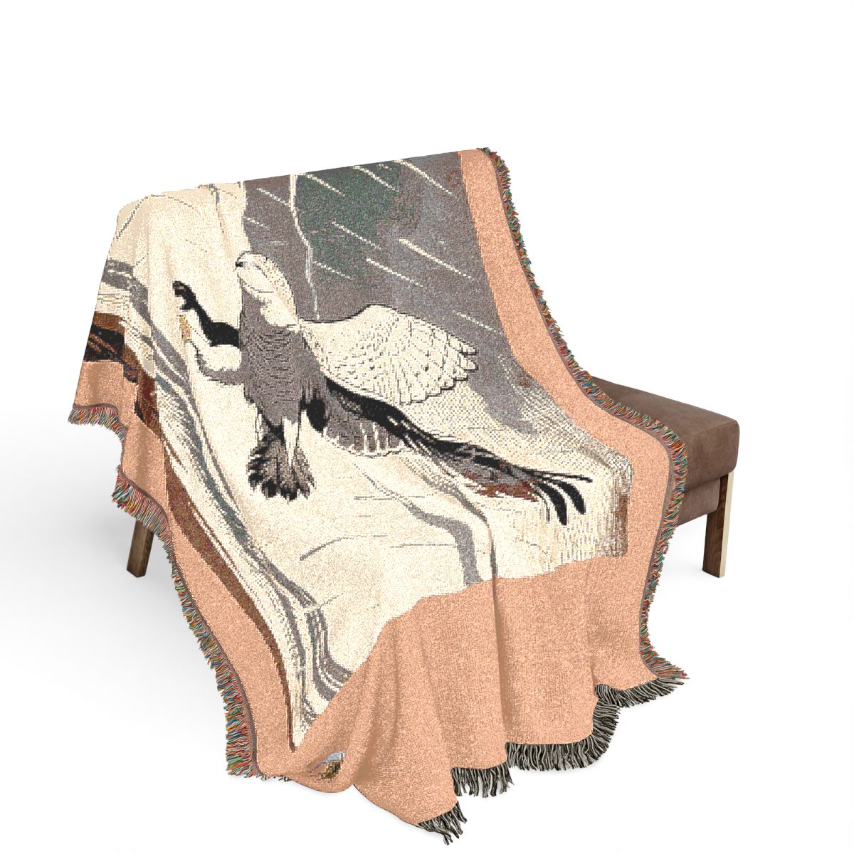 Original Art 839 100% Cotton Woven Blanket — Artwork / 80" × 60"