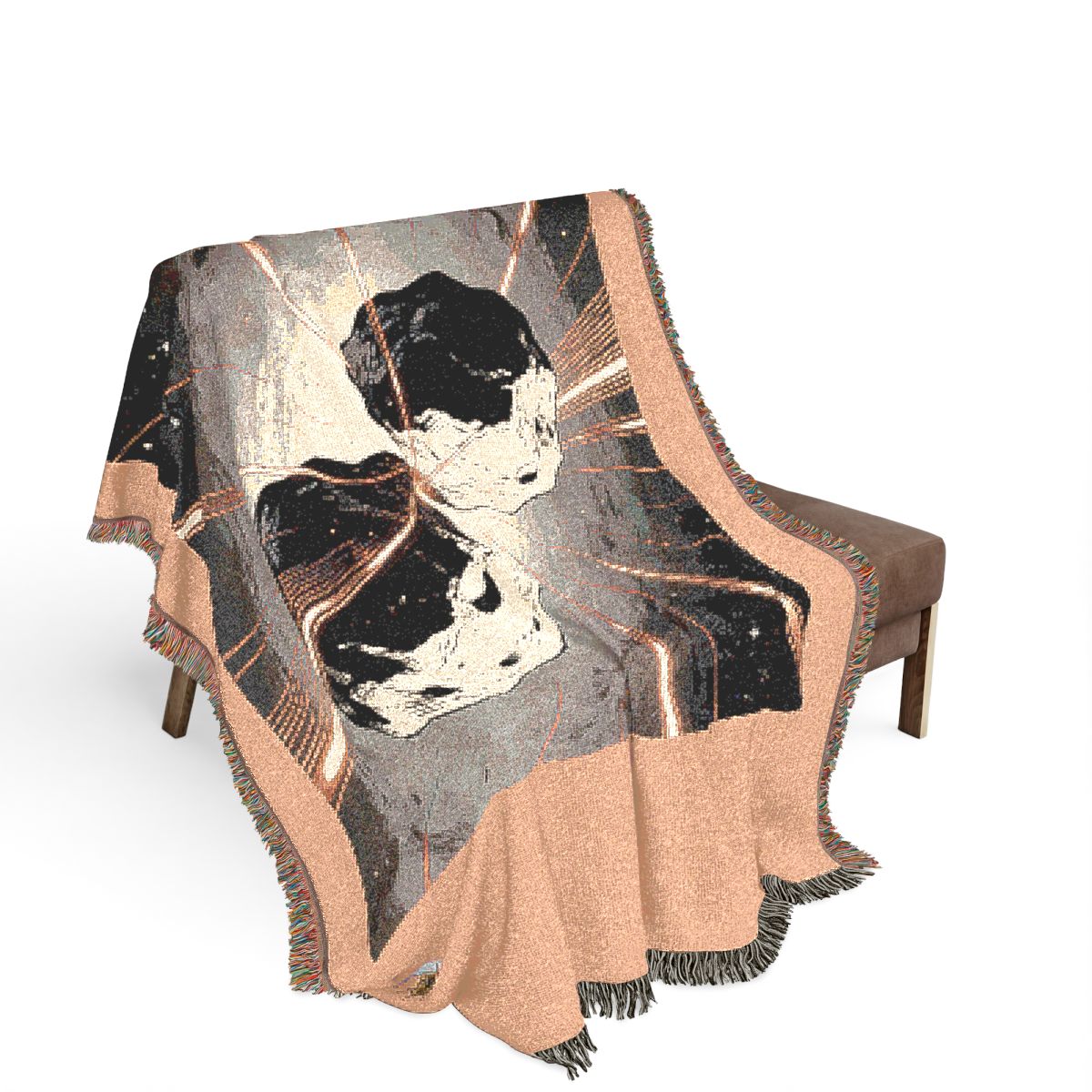 Original Art 661 100% Cotton Woven Blanket - Artwork / 80" × 60"