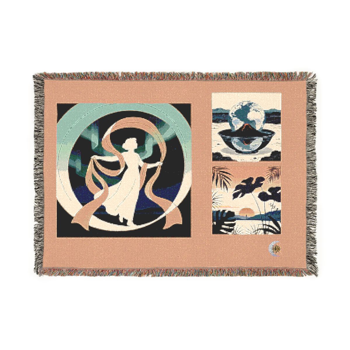 Original Art 666 100% Cotton Woven Blanket