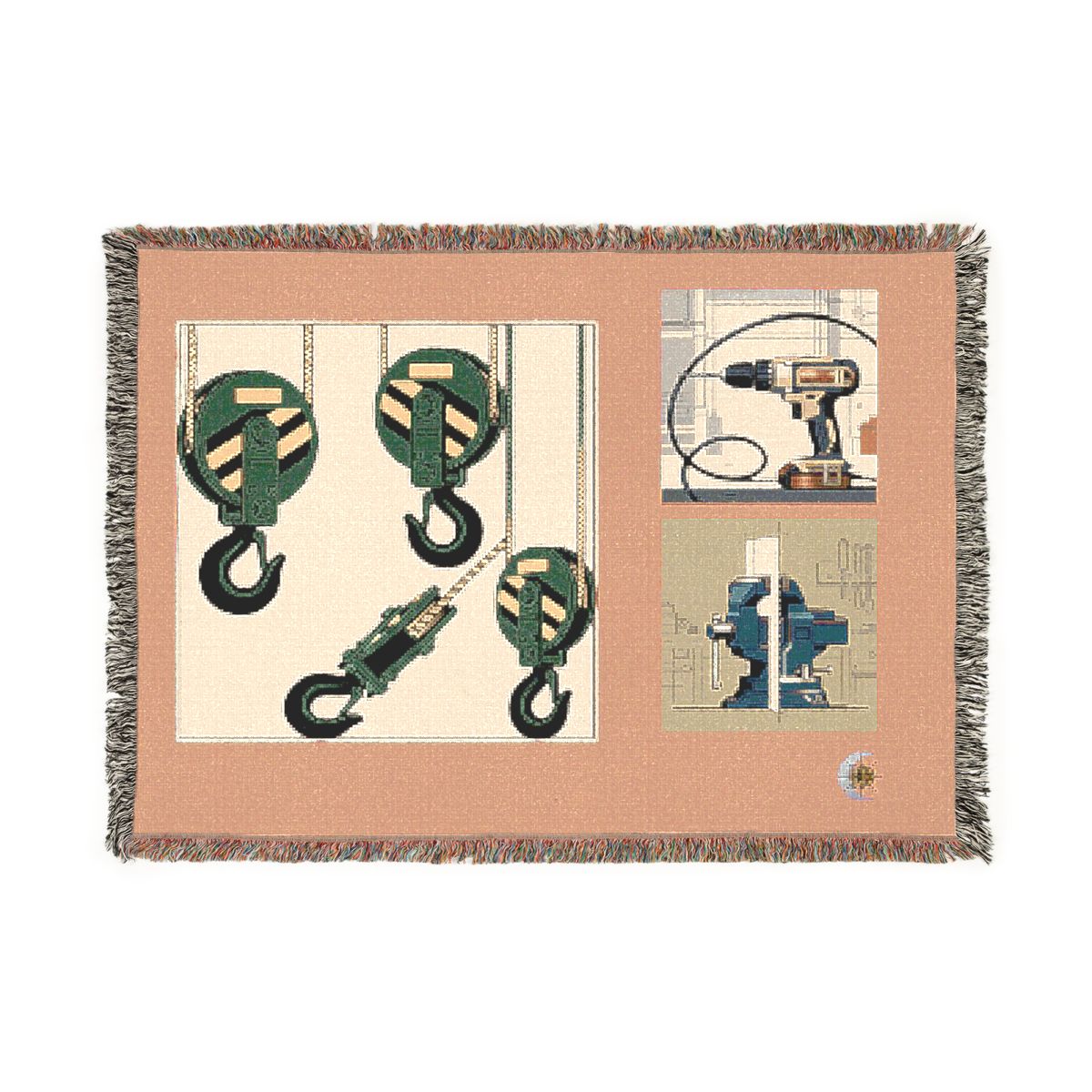 Original Art 674 100% Cotton Woven Blanket
