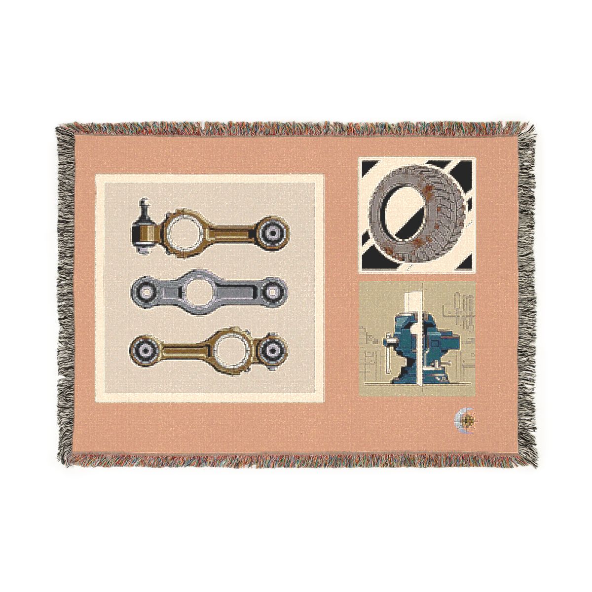 Original Art 676 100% Cotton Woven Blanket