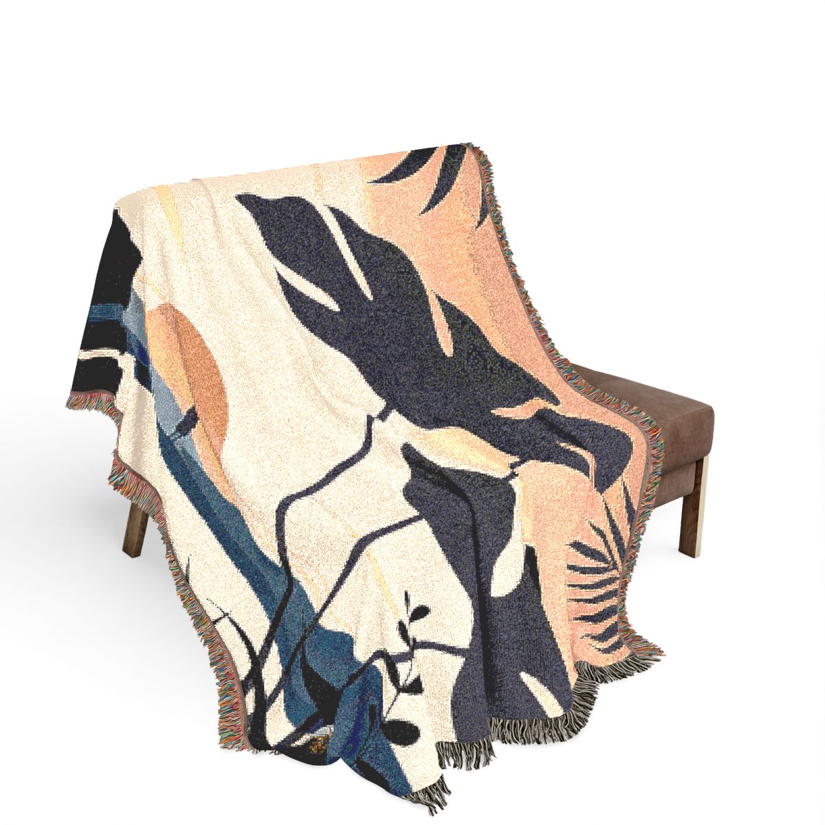 Original Art 693 100% Cotton Woven Blanket - Artwork / 80" × 60"