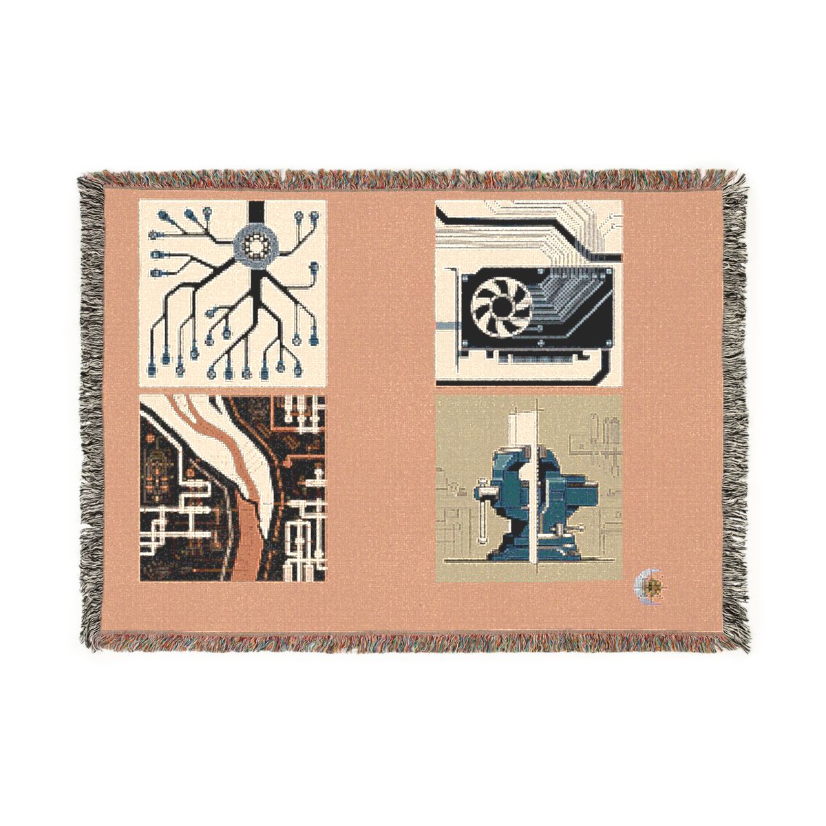Original Art 698 100% Cotton Woven Blanket