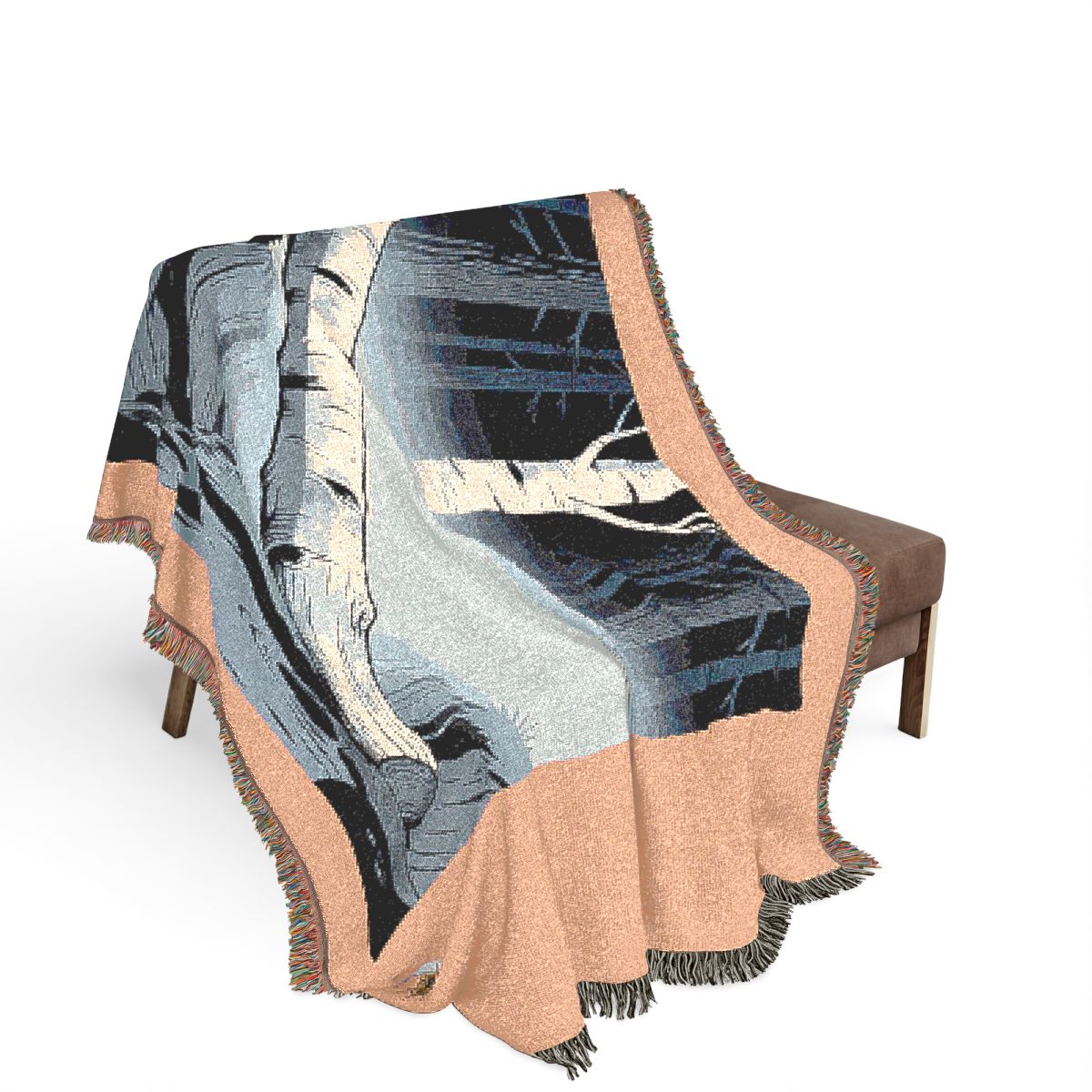 Original Art 699 100% Cotton Woven Blanket - Artwork / 80" × 60"