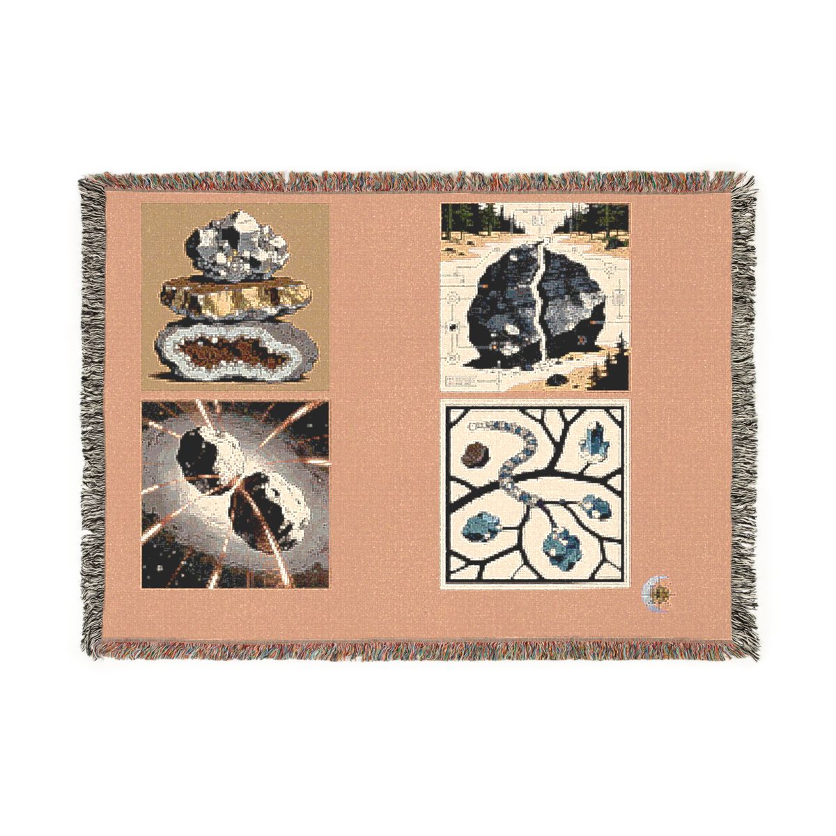 Original Art 702 100% Cotton Woven Blanket